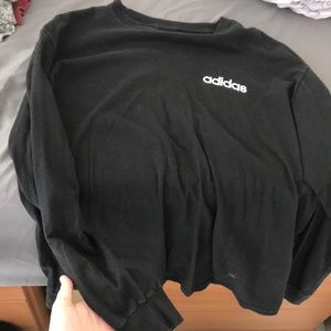 Black long sleeve Adidas shirt
